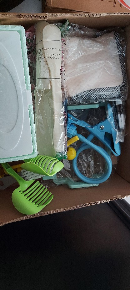 E281 Alat Dapur Capitan Sisir Kitchen Slice Helper 2in1 Potong Buah Penjepit Makanan Gorengan