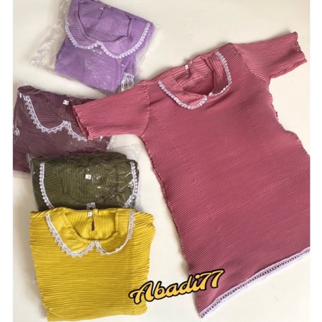 Baju Anak Turun Naik Pakaian Anak Perempuan 2-9 Tahun Bahan Moscreb