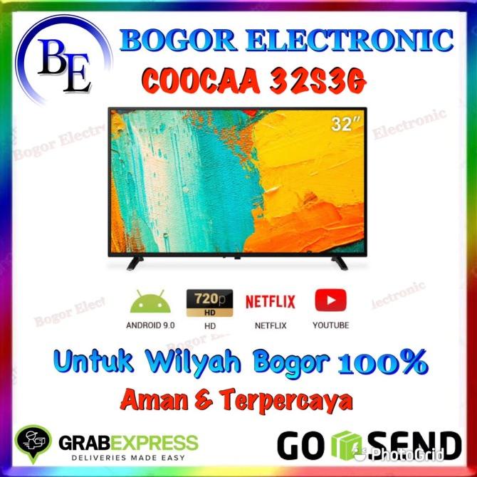 COOCAA ANDROID TV 32 INCH | 32S3G | S3G | ANDROID 9.0
