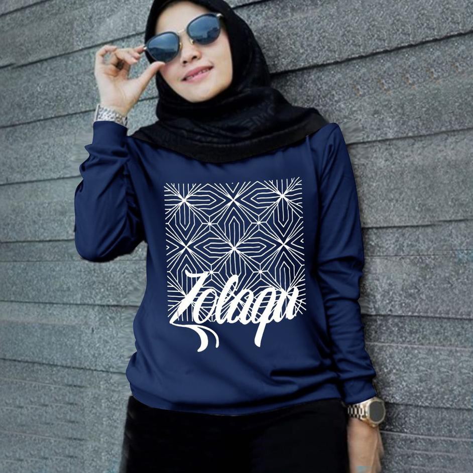 E7I BLOUSE ZOLAQU JUMBO NEW / ZLQ NEW XXL (GOOD QUALITY) I17X