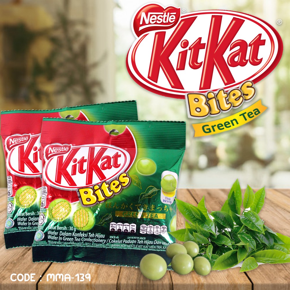 

KITKAT BITES green Tea 30 GR