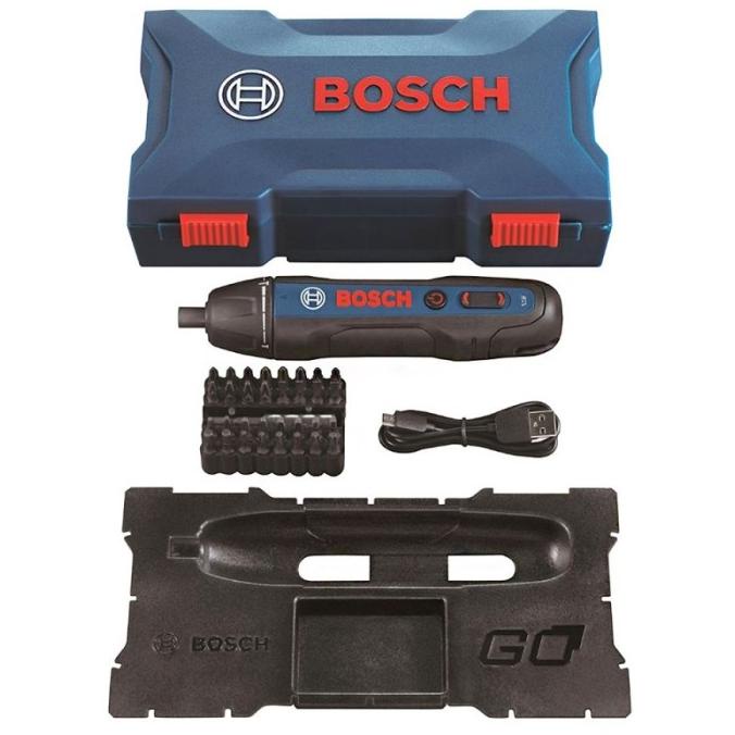 BOSCH GO Gen 2 Obeng Baterai Cordless Screwdriver 3.6 Volt Gen2 USB