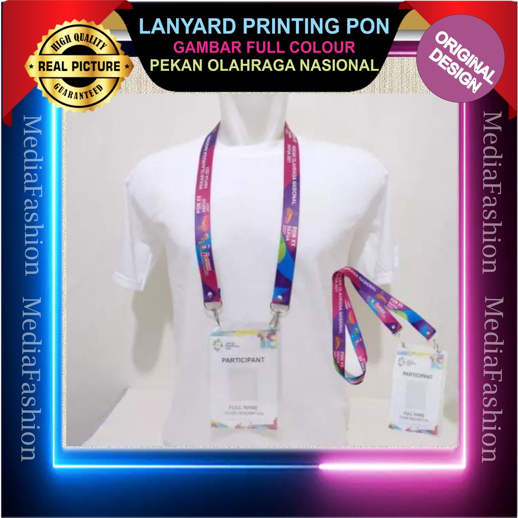 

LANYARD ID PRINTING KONTINGEN PON 2021 (PAKET EXCLUSIVE PREMIUM)