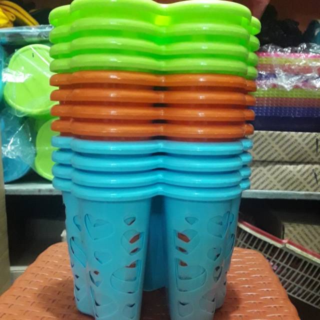Tempat sendok plastik / tempat sendok/