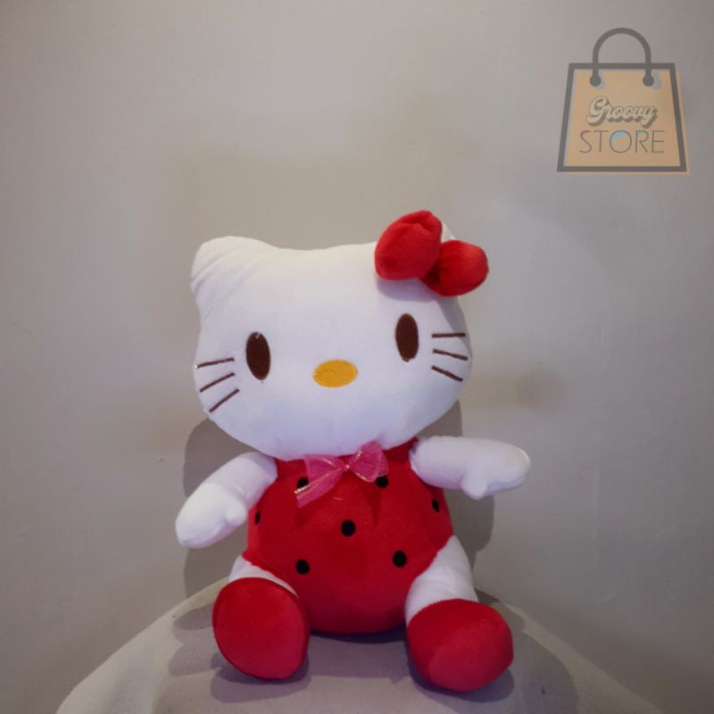 Boneka Hello Kitty Strawberry