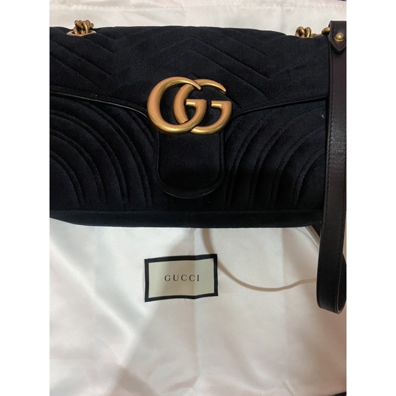 TAS GUCCI MARMONT BLUDRU REAL PICT HARGA BELI 3,8jt