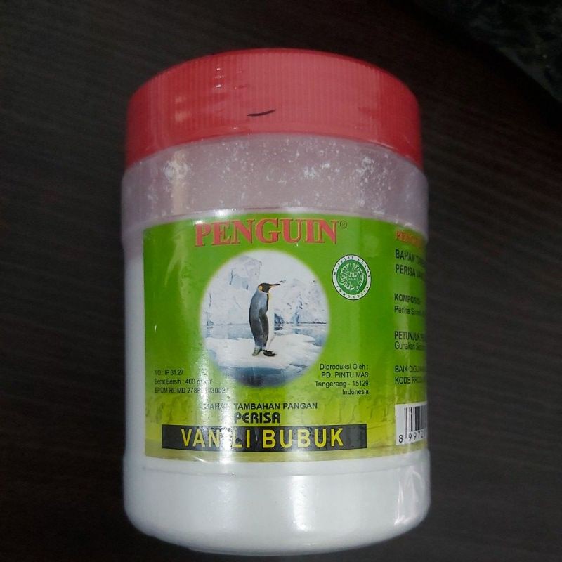 

perisa bubuk penguin 400gr vanili pinguin