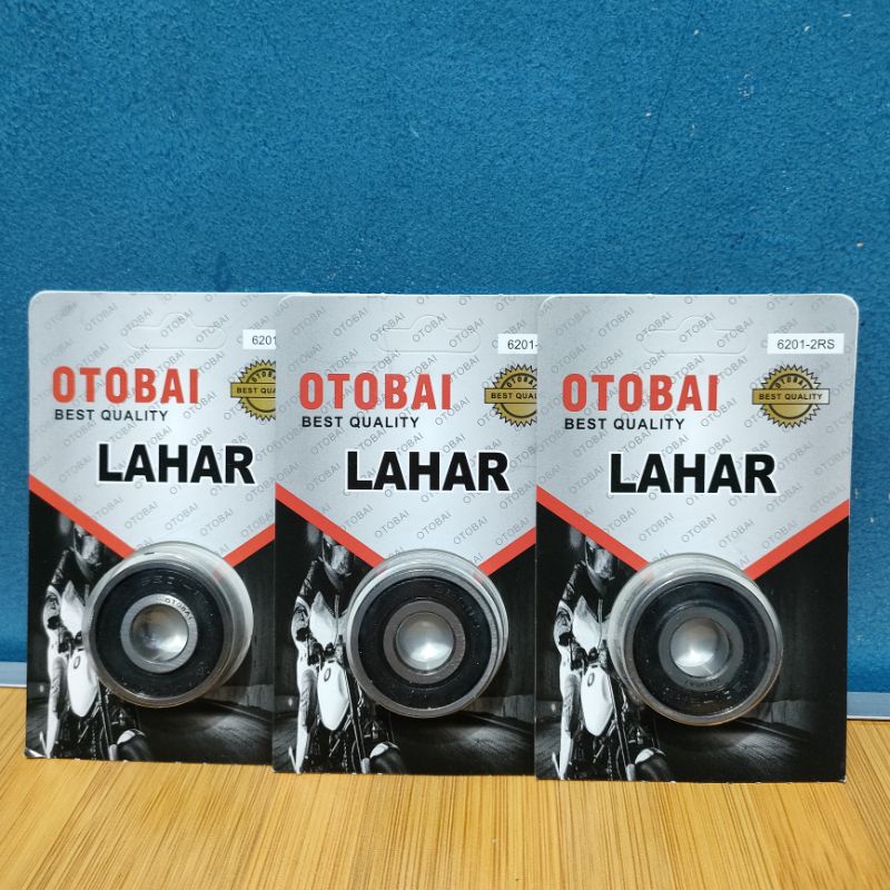 Bearing Kelahar Lahar Laker Bering OTOBAI 6201 2RS Bearing 6201 2RS Harga Satuan / Per 10Pcs