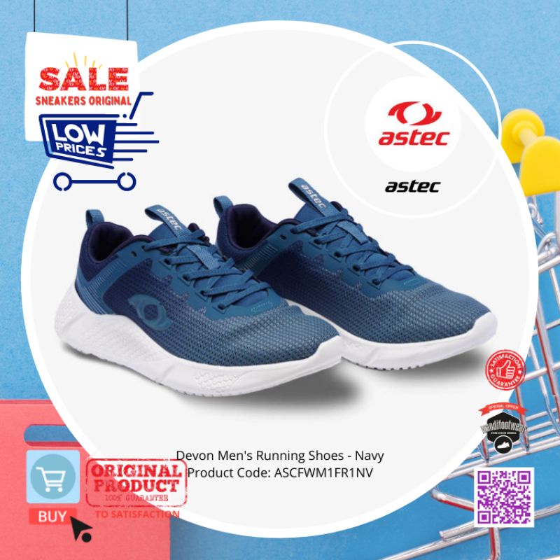 Astec Devon Men's Running Shoes - Navy Original