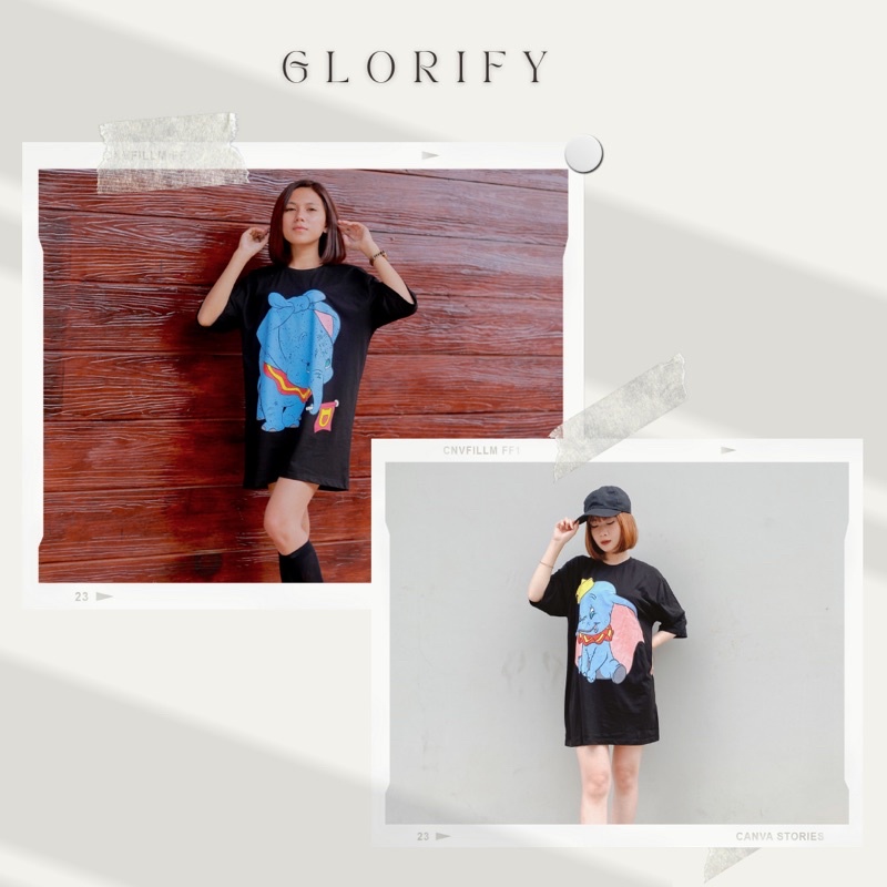 VOL 7 | Tshirt Zara Bershka Pnb Oversize Disney Kaos Bigsize Premium Import Original