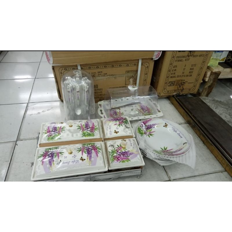 Paket Fiorenza ungu lavender FREE BUBLE