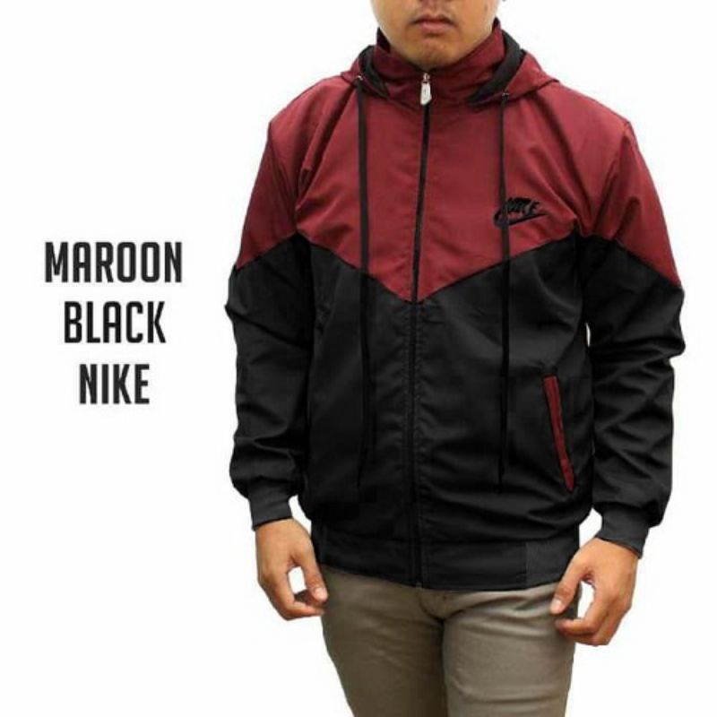 jaket Nike/Nike jaket/jaket Nike combinasi/jaket Nike parasut