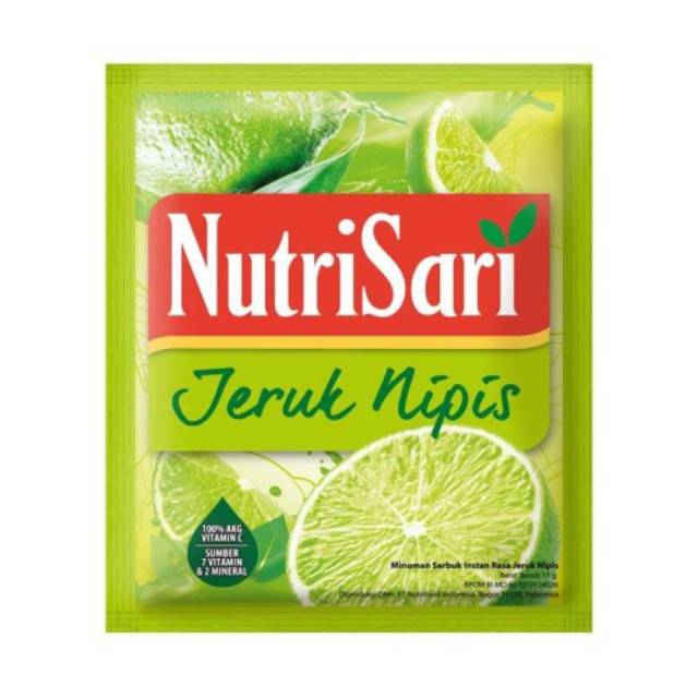 

NUTRISARI JERUK NIPIS , MANGO 10 SACHET