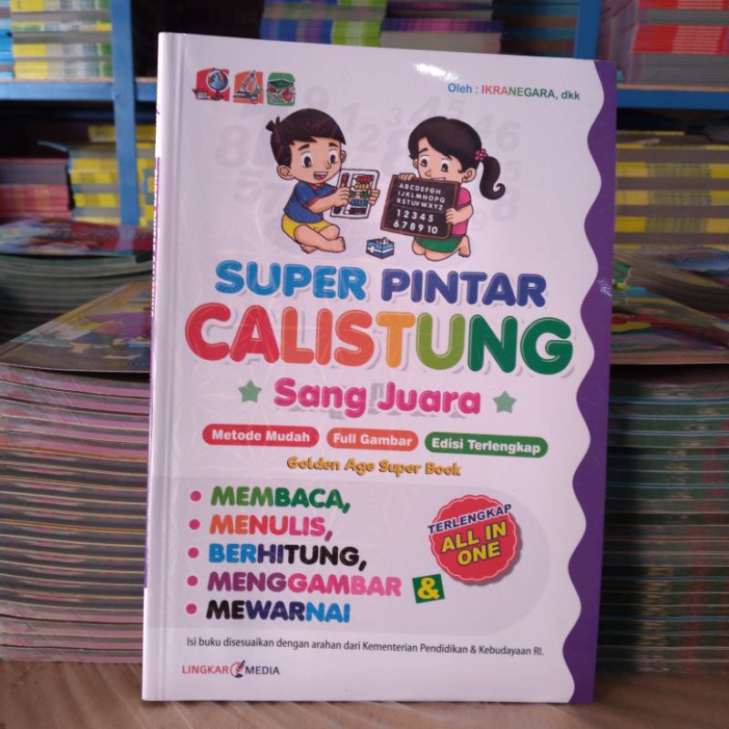 Buku super pintar Calistung untuk TK & SD pemula