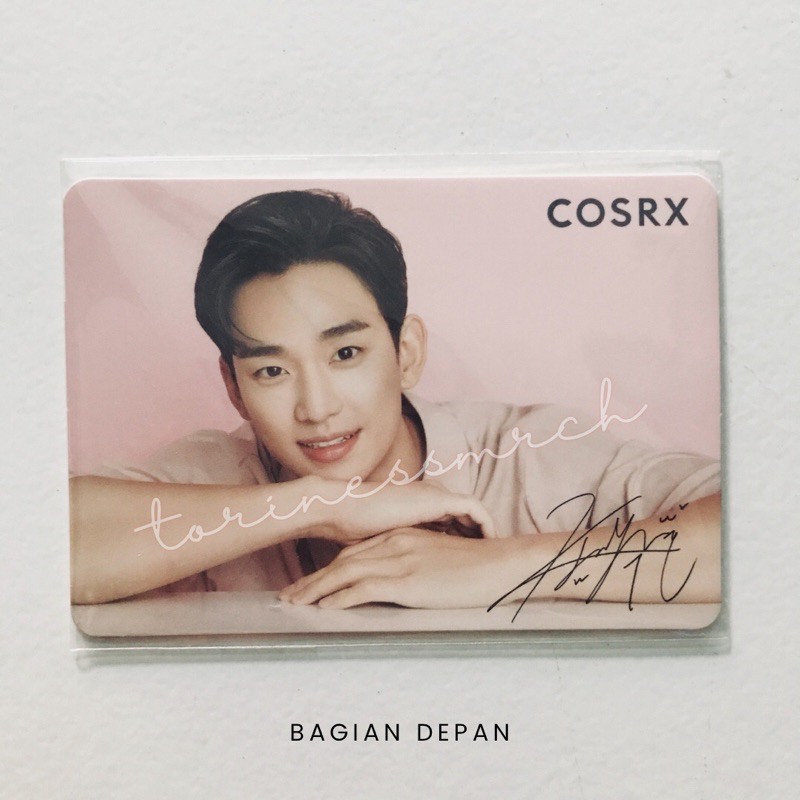 OFFICIAL PHOTOCARD KIM SOO HYUN X COSRX