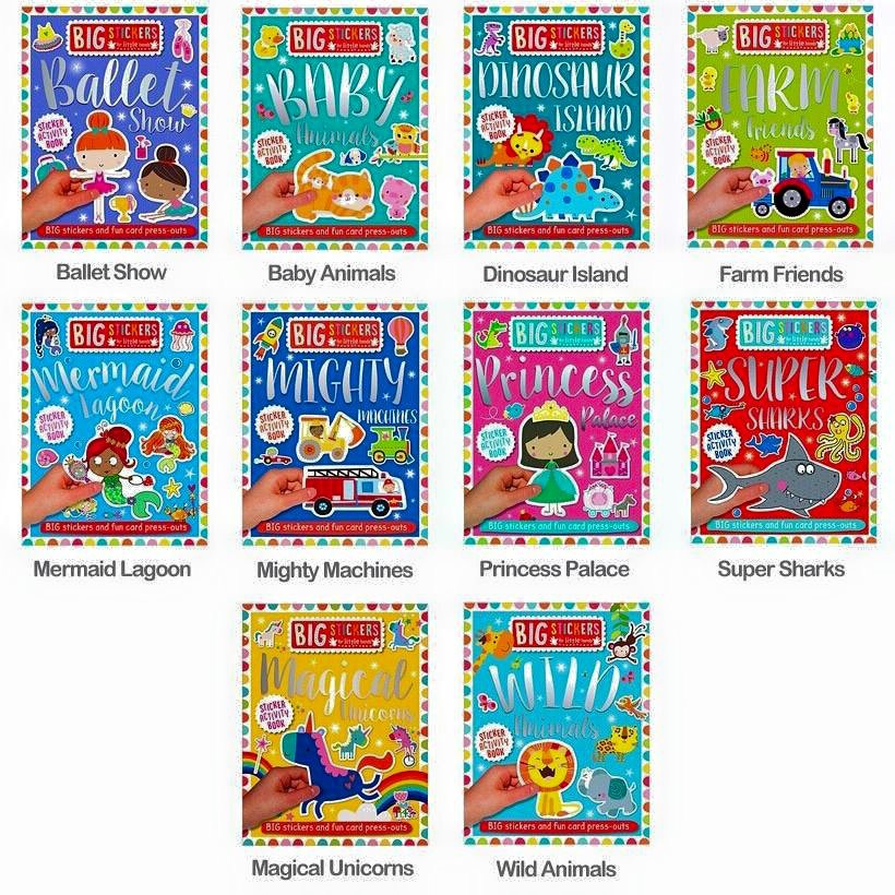 

Sticker Activity Book - Big Stickers For Little Hands