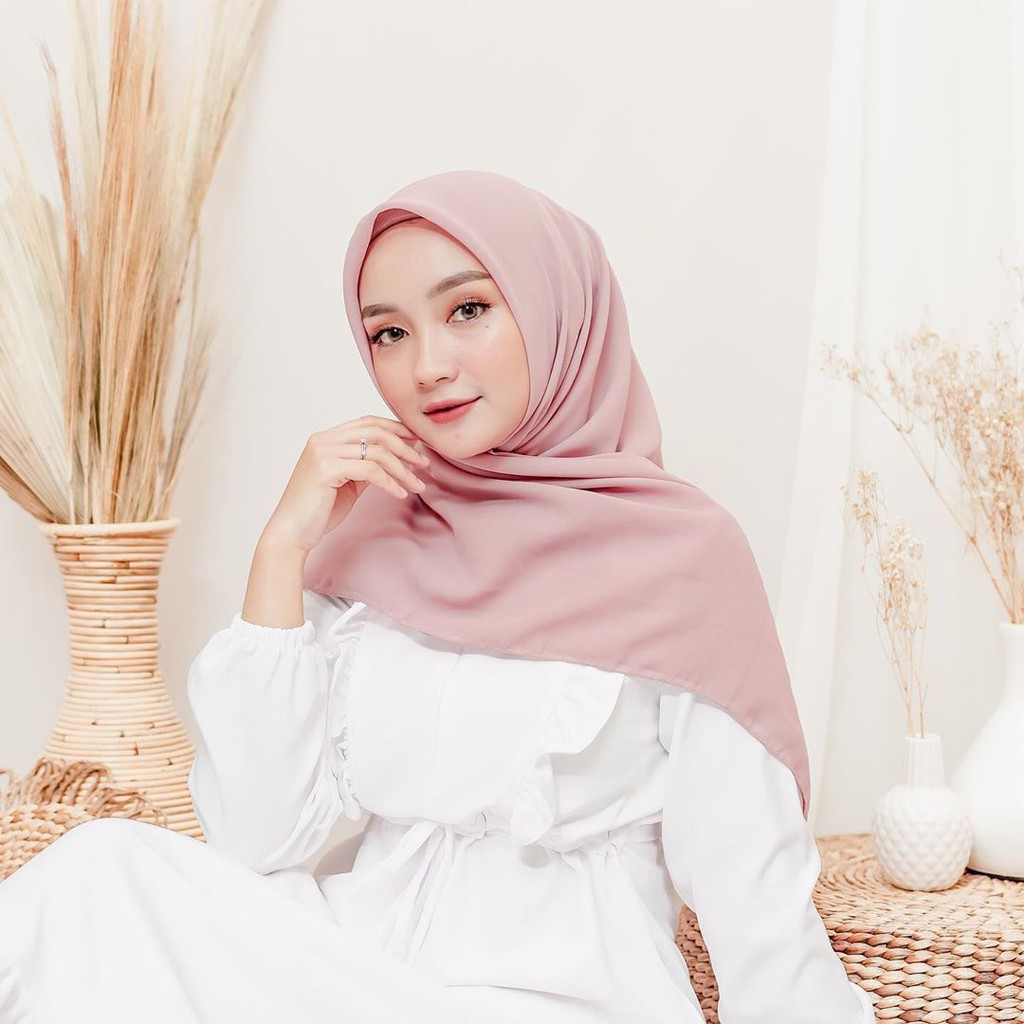 Promo Bella Square Pollycotton Segi Empat Part 3-Rose Pink