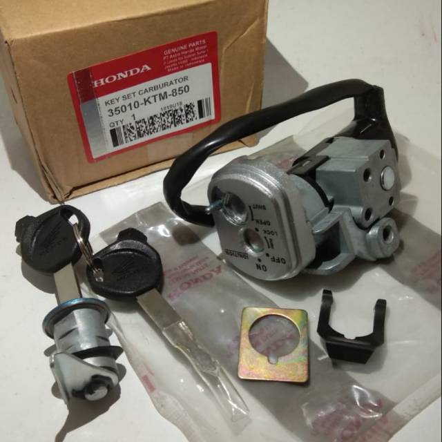 Kunci Kontak Set Supra X 125 Honda AHM / 35010-KTM-850