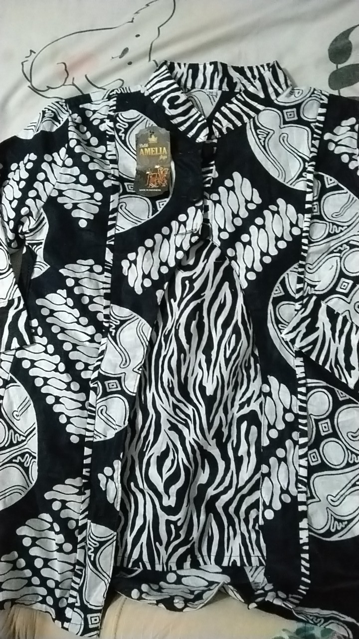 Blouse Devina #6 Batik Wanita Atasan Cewek Modern Motif Katun Premium Exclusive Kancing