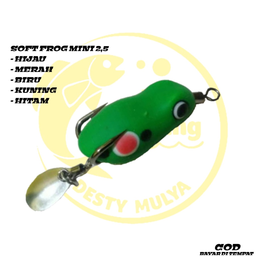 SOFT FROG MINI PANJANG 2,5