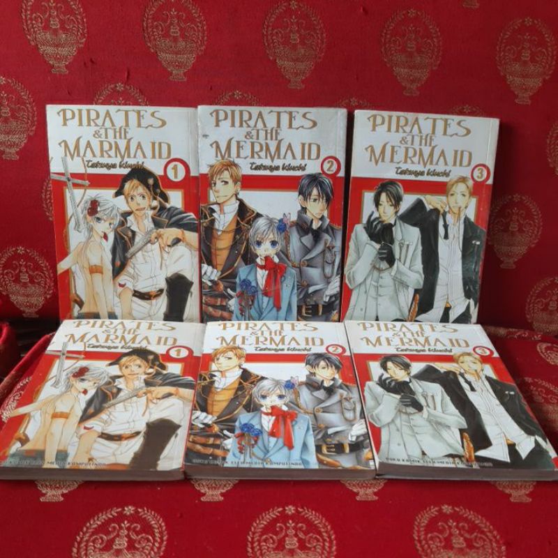 Komik BL Pirates and the Mermaid (set 1-3)