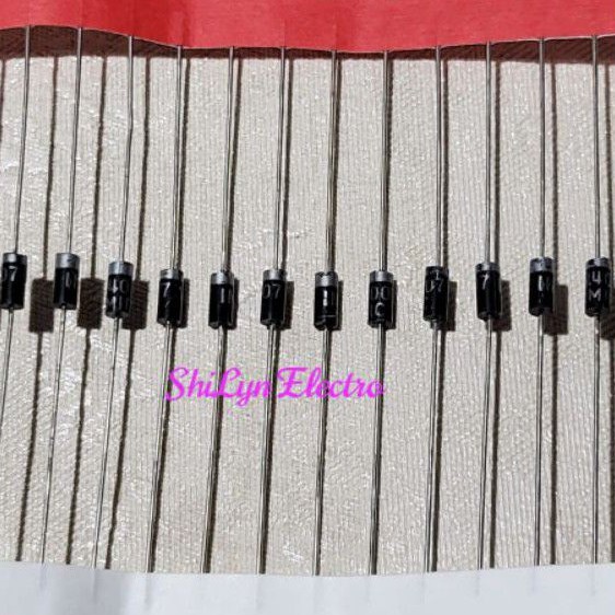 10 PCS DIODA 1A IN4007 4007 DIODE 1000V MIC SEP ORIGINAL