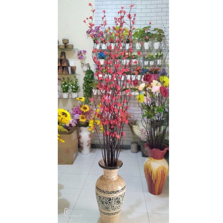 BAMBU ULIR CENDANI BUNGA SAKURA