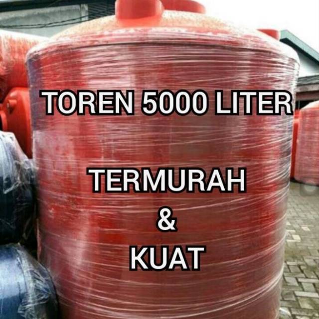 Toren Air 5000 Liter Tangki Air 5000 Liter Penampungan Air 5000 Liter Termurah Shopee Indonesia