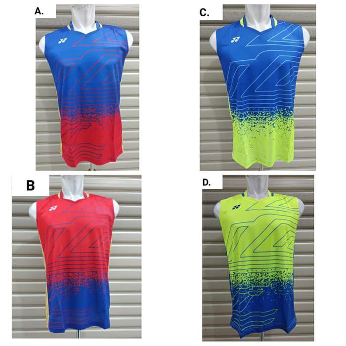 JERSEY SINGLET ATASAN BADMINTON / BULUTANGKIS YONEX D16045-1 IMPORT