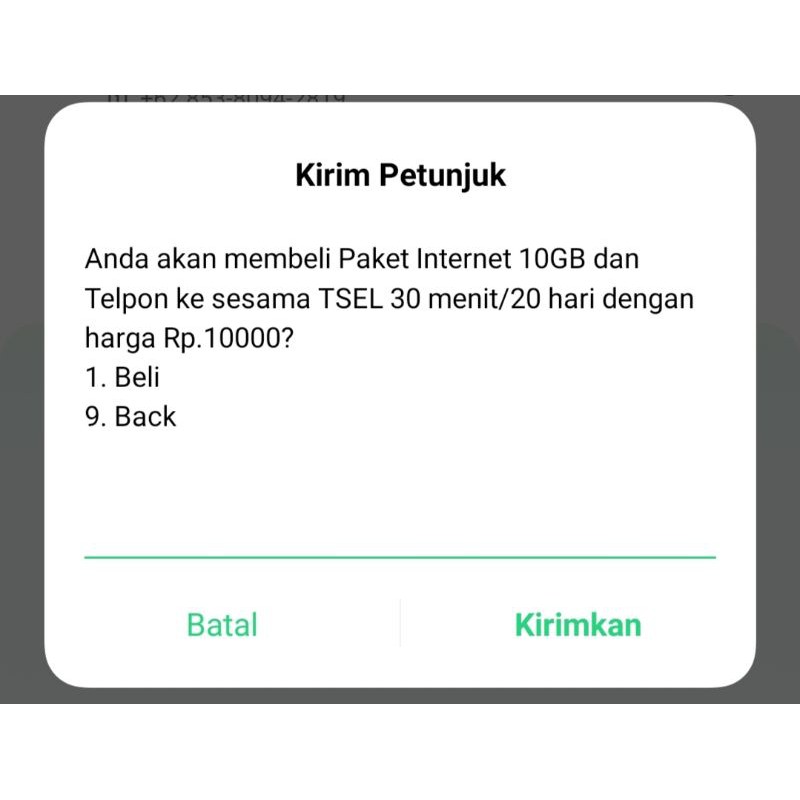 Kartu Sakti Telkomsel 10rb 10gb