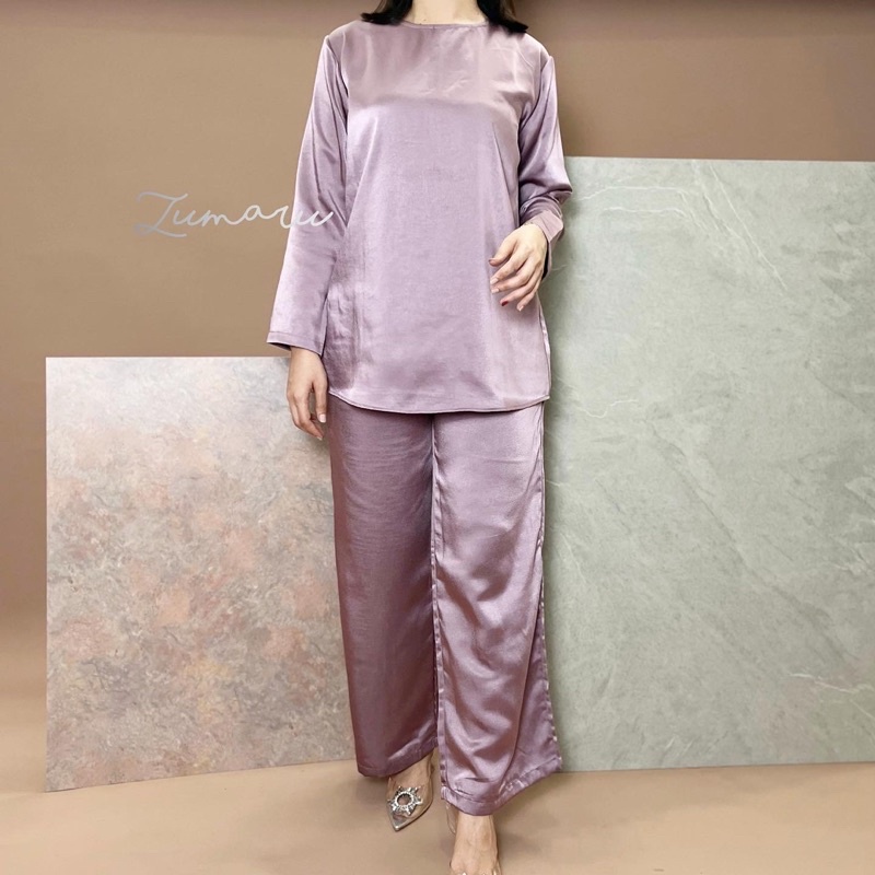 inner hijab &amp; culottes pants (atasan dan celana dijual terpisah)