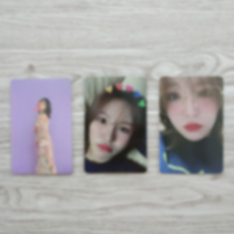 Wendy Dear U Photocard