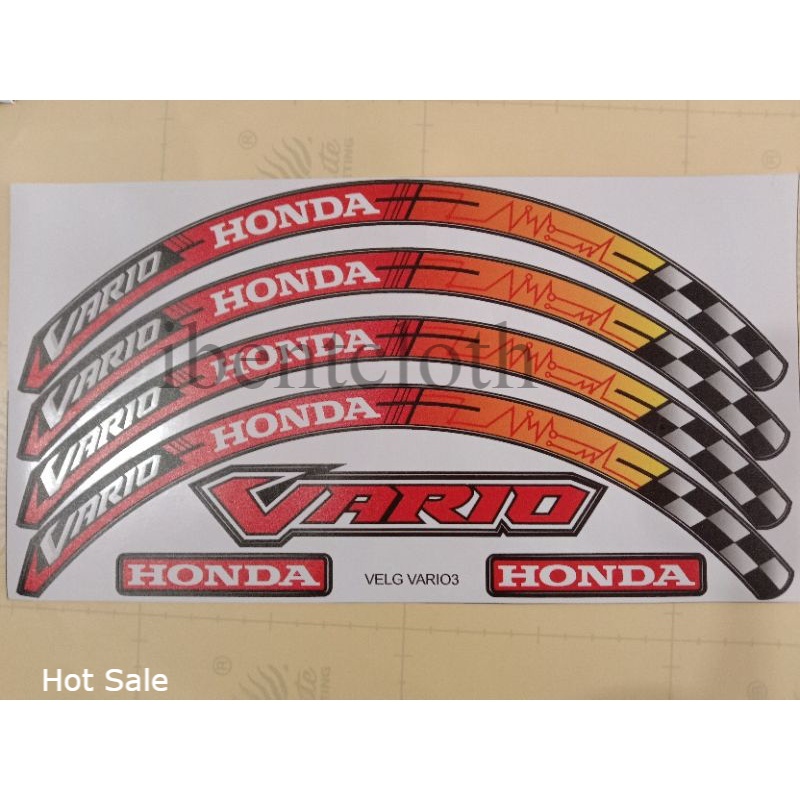 LIST VELG VARIO PRINT ISI 4 Lis velg motor vario