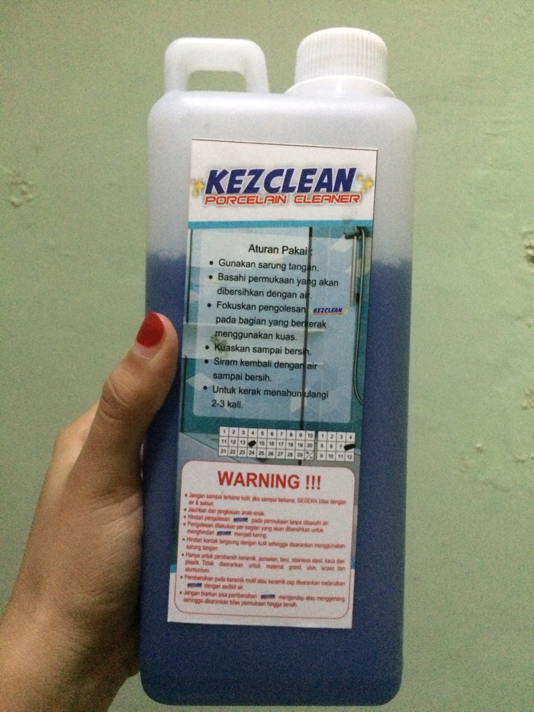 Kezclean Porcelain Cleaner 1 Liter