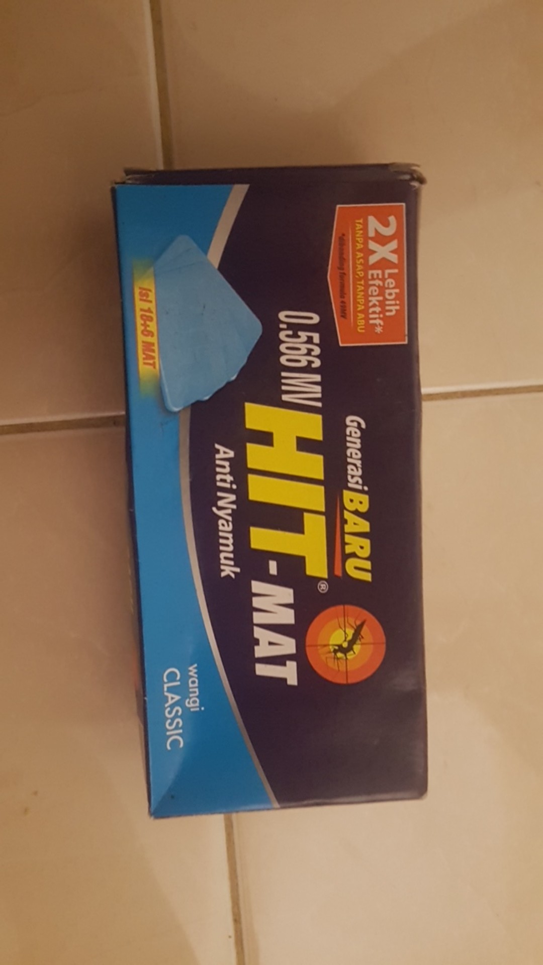 Hit Mat 18+6s Classic, Floral, Green Tea