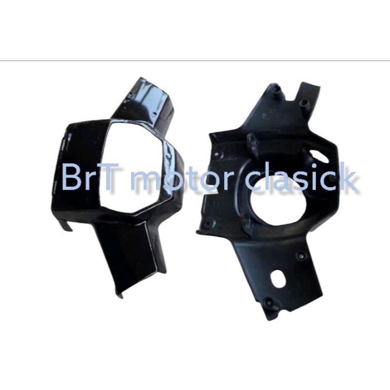 batok kepala suzuki bravo rc batok totok kepala suzuki bravo rc depan belakang set hitam gilap