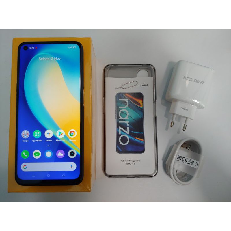 Realme narzo 20 pro 8/128 bekas