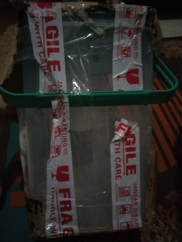 Tempat Air/toples Makanan 15 Liter Green Leaf