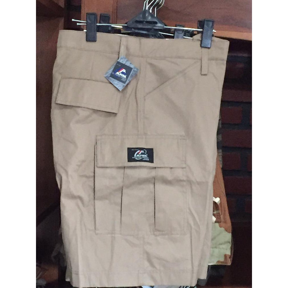 Celana Pendek PDL / Celana Pendek Cargo / Celana Gunung Alpina Size 37 - 40