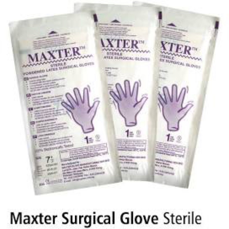 SURGICAL MAXTER GLOVE | SARUNG TANGAN MAXTER STERIL