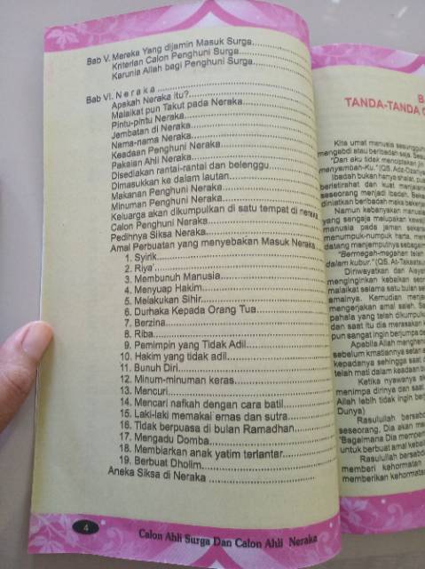 Buku Neraka Buku Surga Buku Surga Dan Neraka Shopee Indonesia