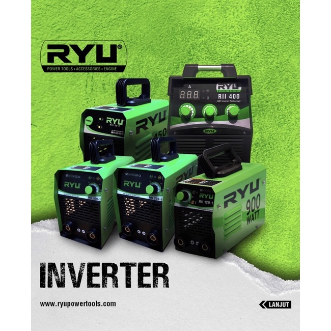 mesin las ryu / mesin travo las rii160-1 ryu / mesin las inverter 1300w ryu / mesin las 160a ryu / ryu inverter rii 160-1 / mesin inverter 160a / mesin inverter 1300w