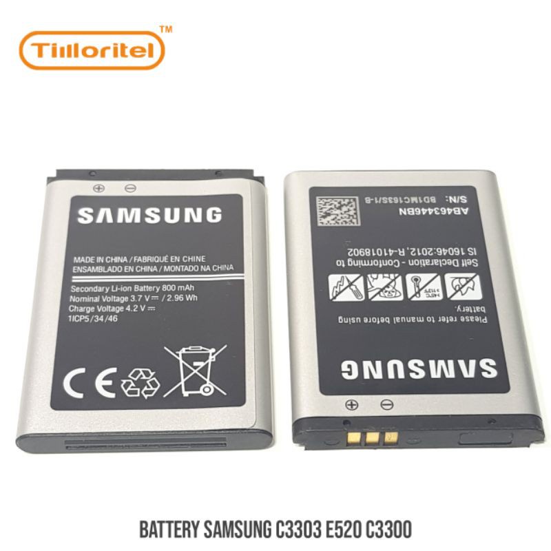 BATTERY BATERAI  BATREE SAMSUNG C3303 / E520 / C3300