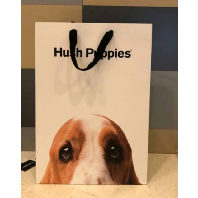 

paper bag hush puppies