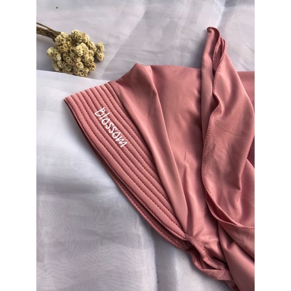 Bergo sport jersey High Quality menutup dada/Jilbab sport-Blossom