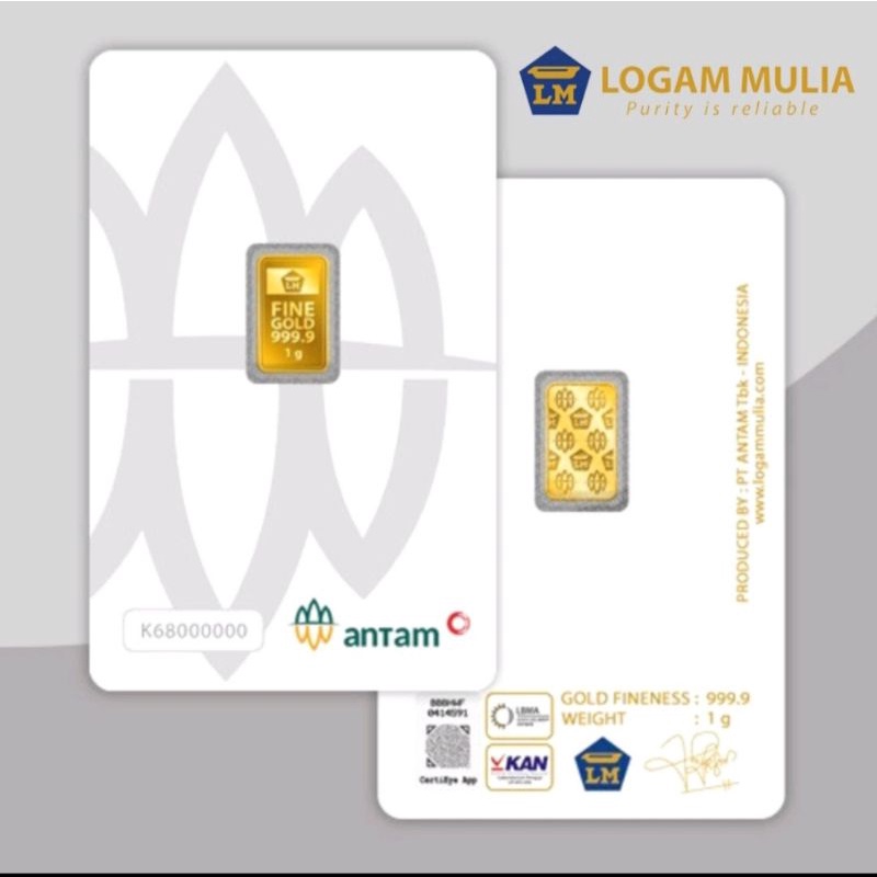 LOGAM MULIA 1 g