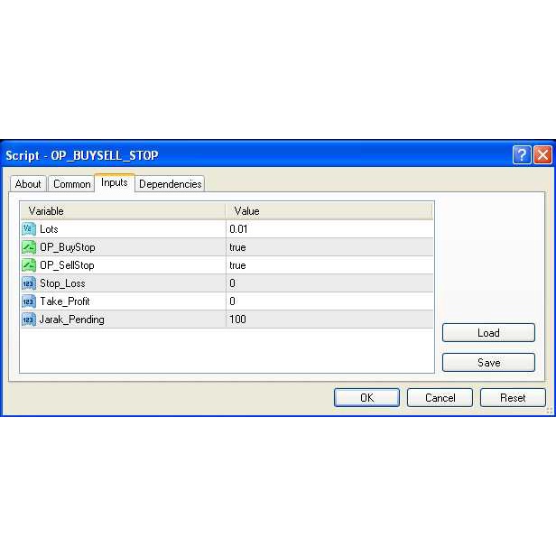Script Forex Open position/OP Buy Sell Stop | EA-Factory.com
