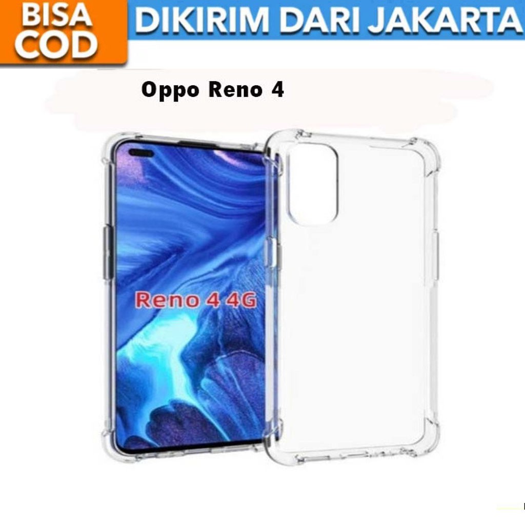 Casing Oppo Reno 4 Anti crack SoftCase