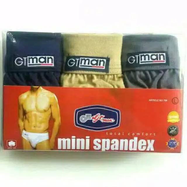 GtMan celana dalam pria spandex GT 708
