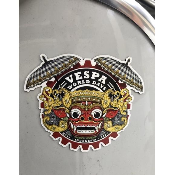 SLP.460442 • patch magnet vespa world days bali indonesia vwd
